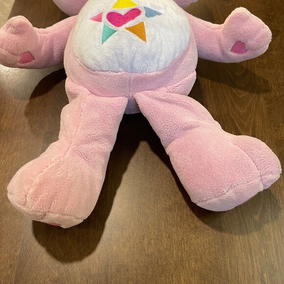 Care Bears True Heart Bear 2008 24" Plush Hearts Jumbo Stuffed Animal Valentine - Picture 12 of 12